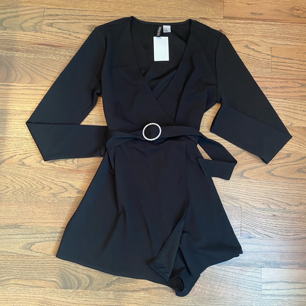 H&M black romper